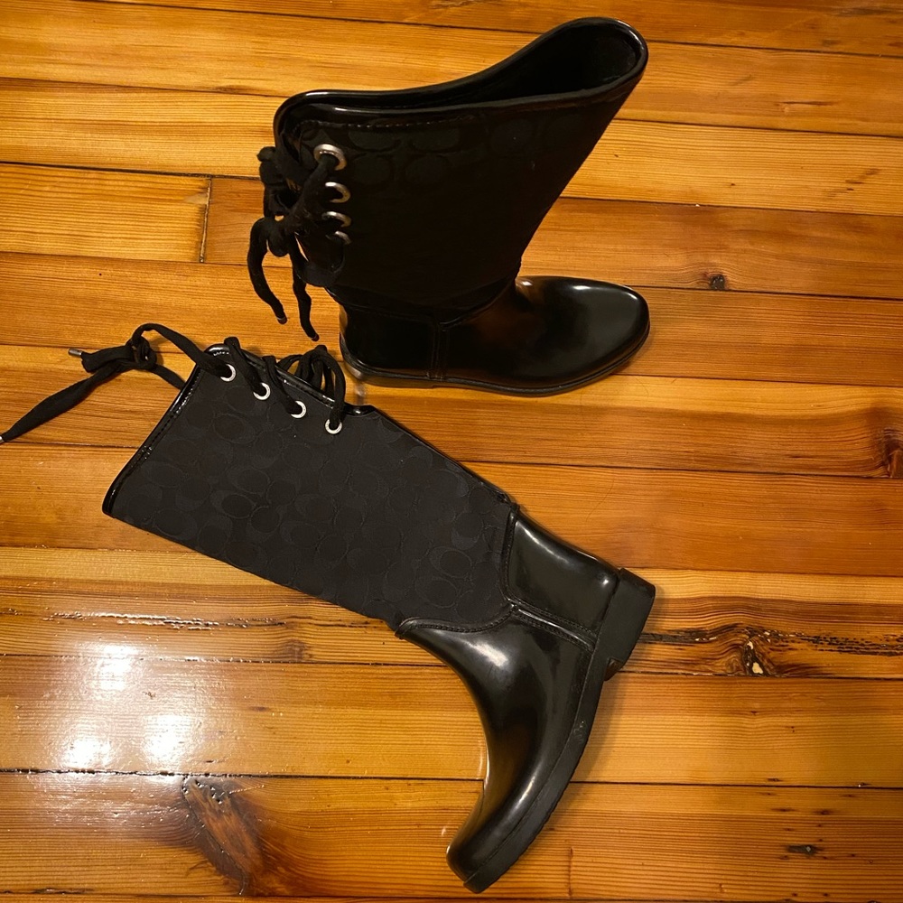 Coach Rain Boots
